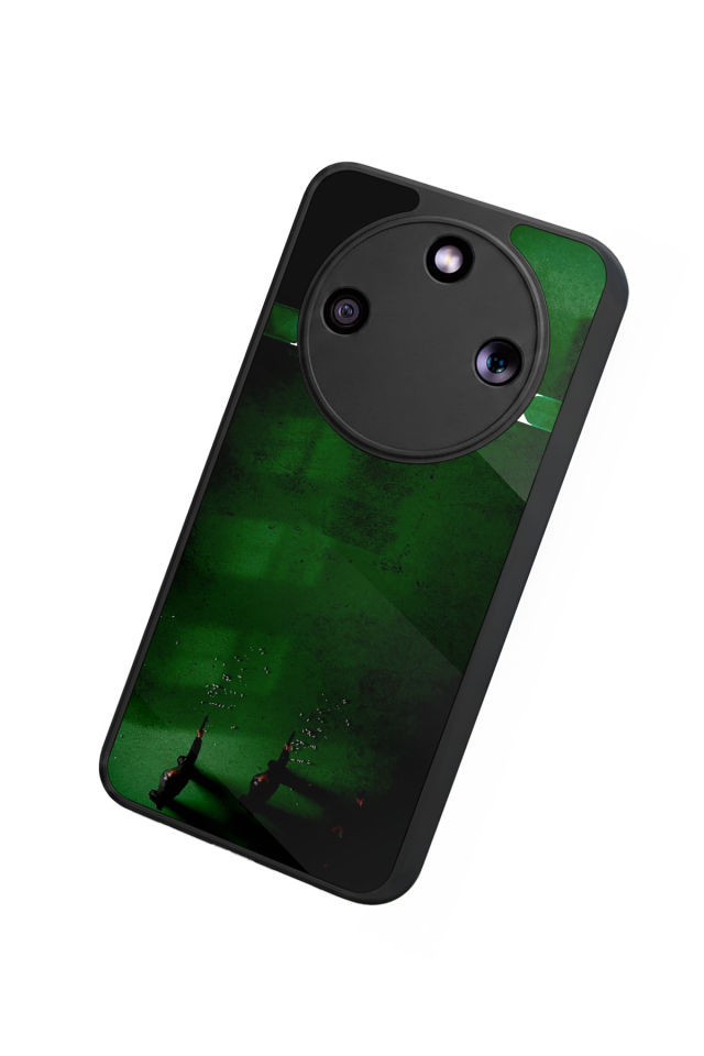 Honor Magic 8 Lite Uyumlu MatriHonor Magic 8 Lite Tasarımlı Glossy Premium Kılıf