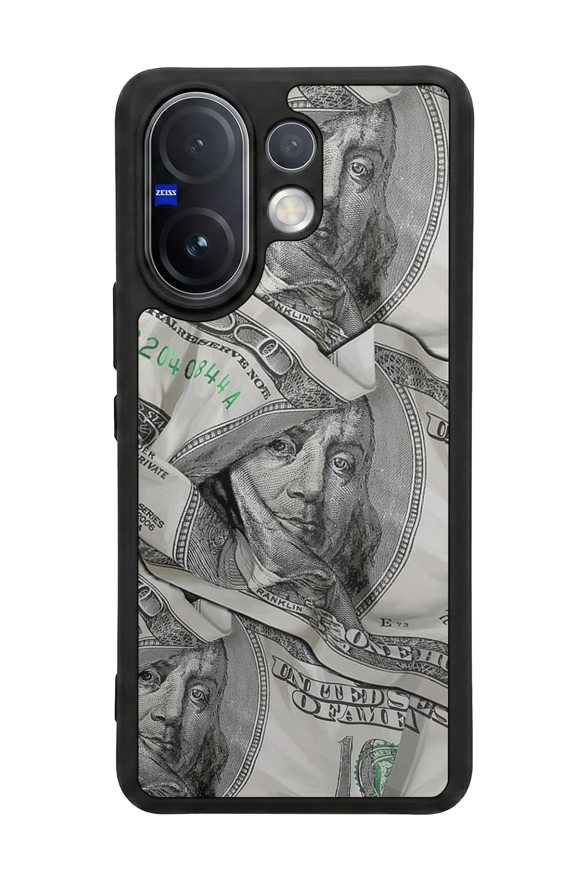 Vivo V60 Uyumlu Money Para Tasarımlı Glossy Premium Kılıf