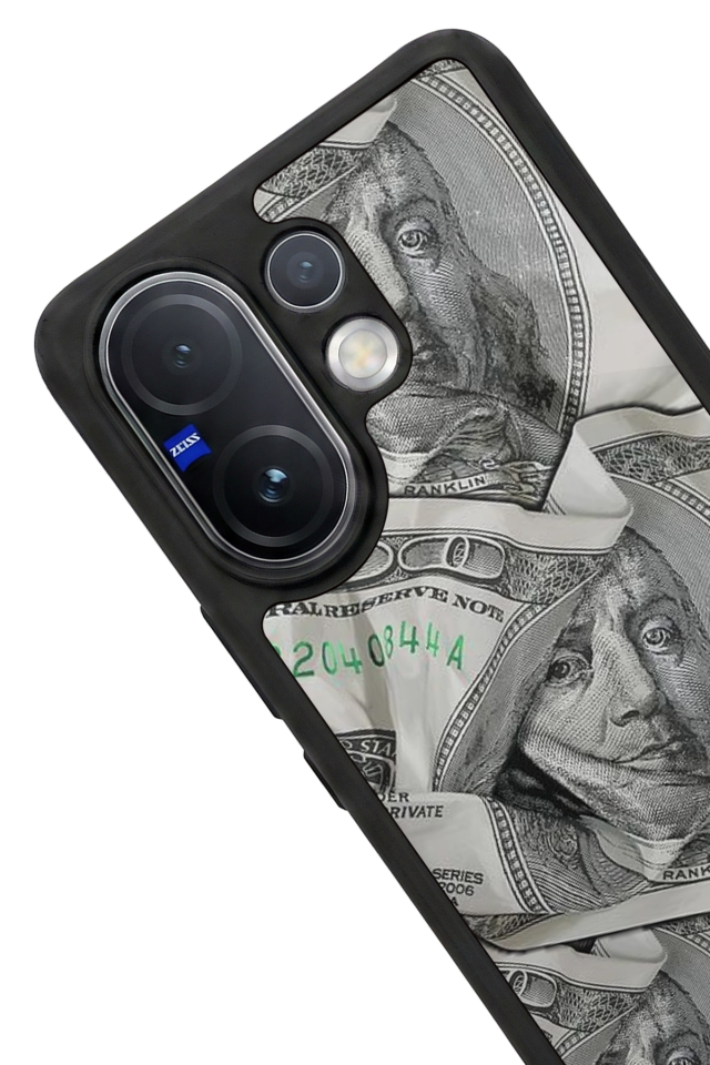 Vivo V60 Uyumlu Money Para Tasarımlı Glossy Premium Kılıf