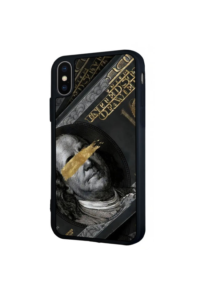 iPhone X/ XS Uyumlu Para Tasarımlı Glossy Premium Kılıf