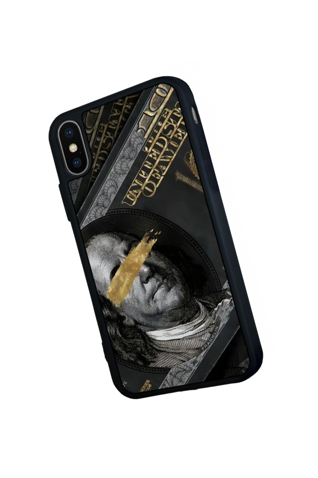 iPhone X/ XS Uyumlu Para Tasarımlı Glossy Premium Kılıf