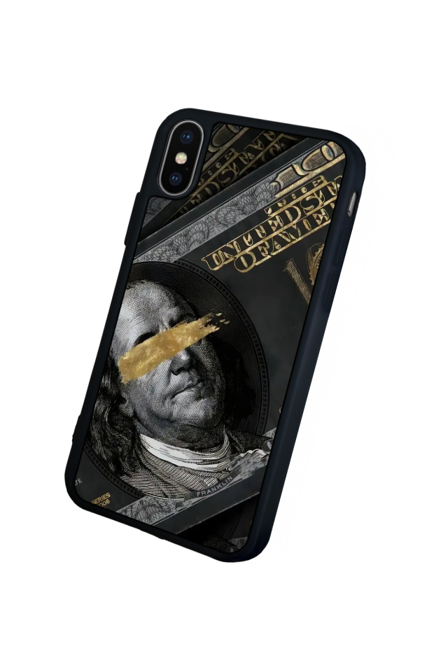 iPhone X/ XS Uyumlu Para Tasarımlı Glossy Premium Kılıf