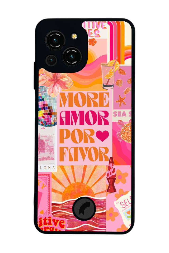 Reeder S23 Pro Max Uyumlu Poster Tasarımlı Glossy Premium Kılıf