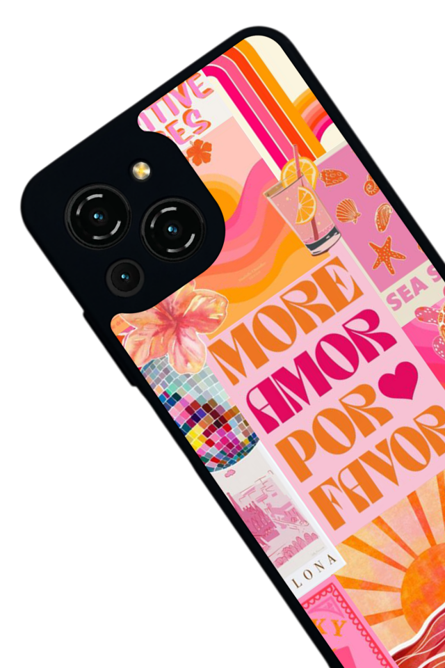 Reeder S23 Pro Max Uyumlu Poster Tasarımlı Glossy Premium Kılıf