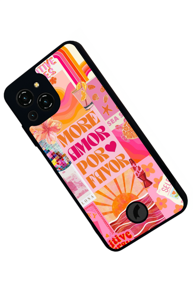 Reeder S23 Pro Max Uyumlu Poster Tasarımlı Glossy Premium Kılıf