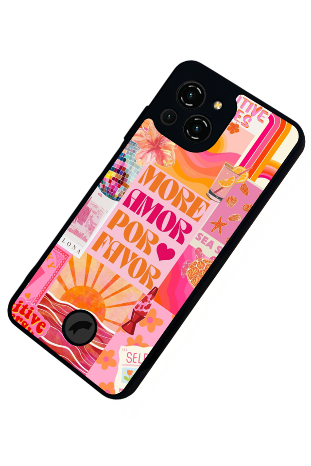 Reeder S23 Pro Max Uyumlu Poster Tasarımlı Glossy Premium Kılıf