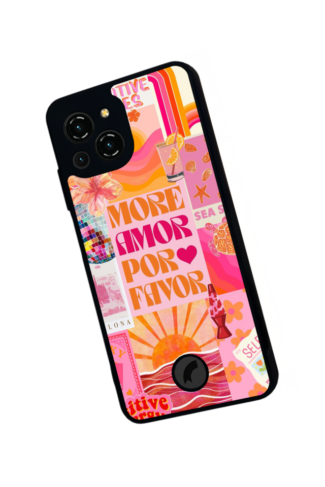 Reeder S23 Pro Max Uyumlu Poster Tasarımlı Glossy Premium Kılıf