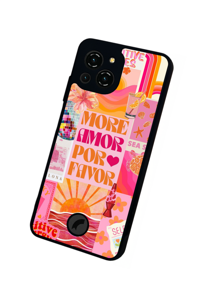 Reeder S23 Pro Max Uyumlu Poster Tasarımlı Glossy Premium Kılıf