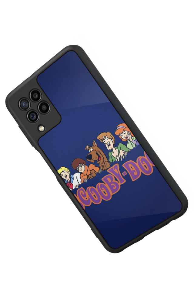 Samsung Galaxy M32 Uyumlu Scooby Doo Tasarımlı Glossy Premium Kılıf