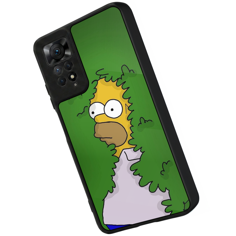 Xiaomi Redmi Note 11 Pro Uyumlu The Simpsons Tasarımlı Glossy Premium Kılıf