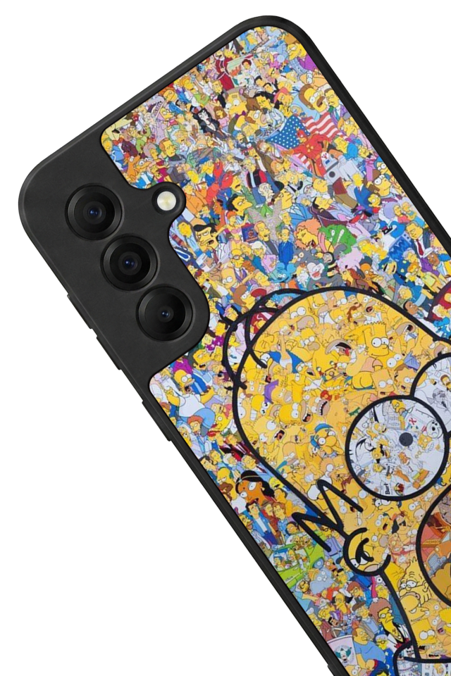 Samsung Galaxy A17 Uyumlu The Simpsons Tasarımlı Glossy Premium Kılıf