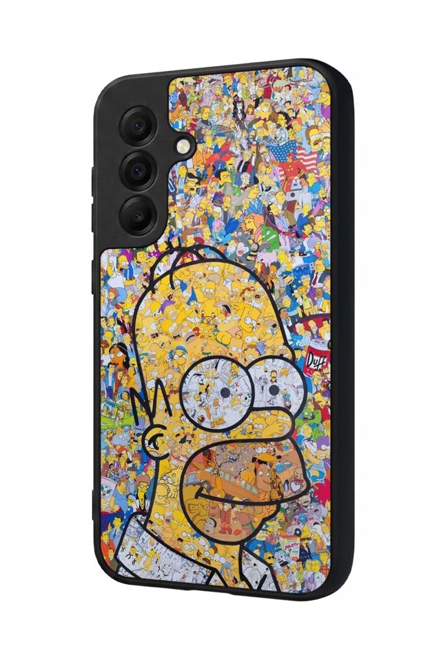 Samsung Galaxy A17 Uyumlu The Simpsons Tasarımlı Glossy Premium Kılıf