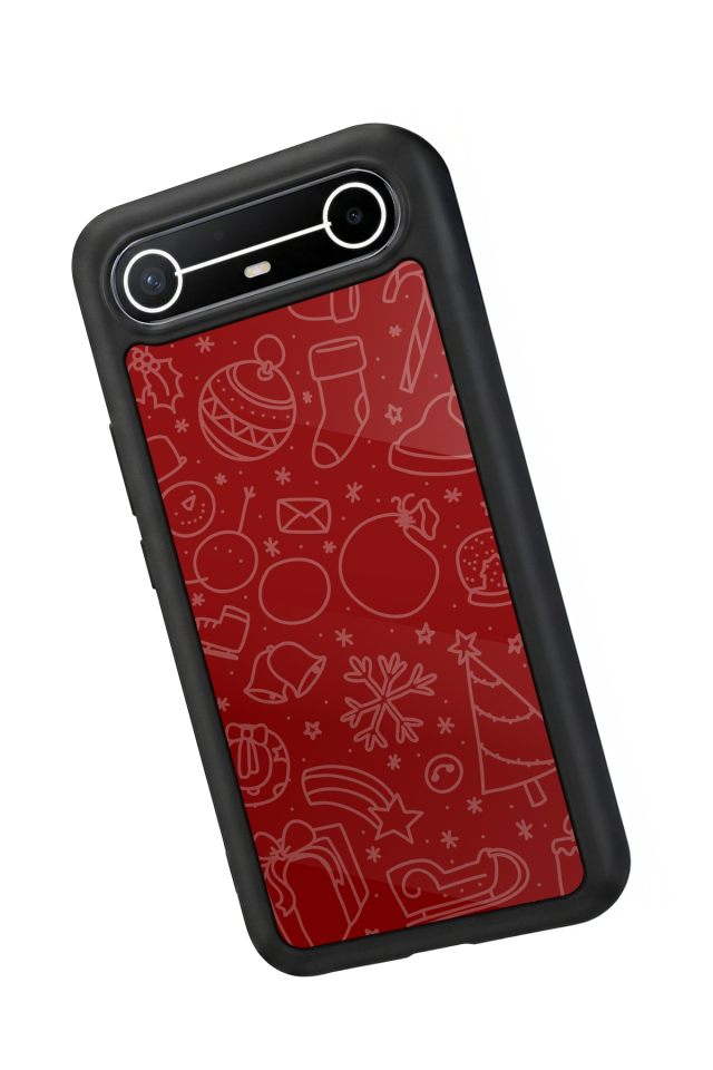 Tecno Spark Slim 5G Uyumlu Yilbasi Christmas Tasarımlı Glossy Premium Kılıf