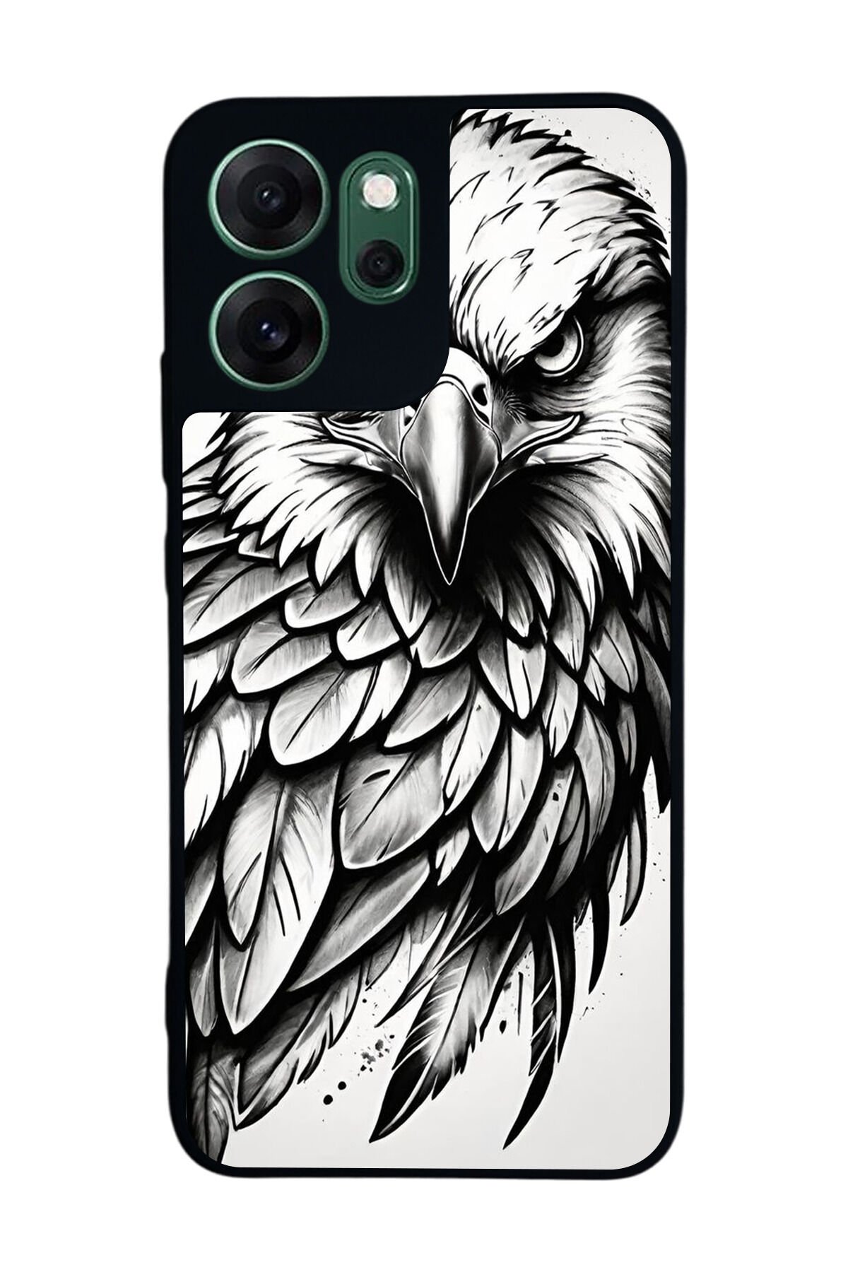 Oppo Reno 14F Uyumlu Besiktas Tasarımlı Glossy Premium Kılıf