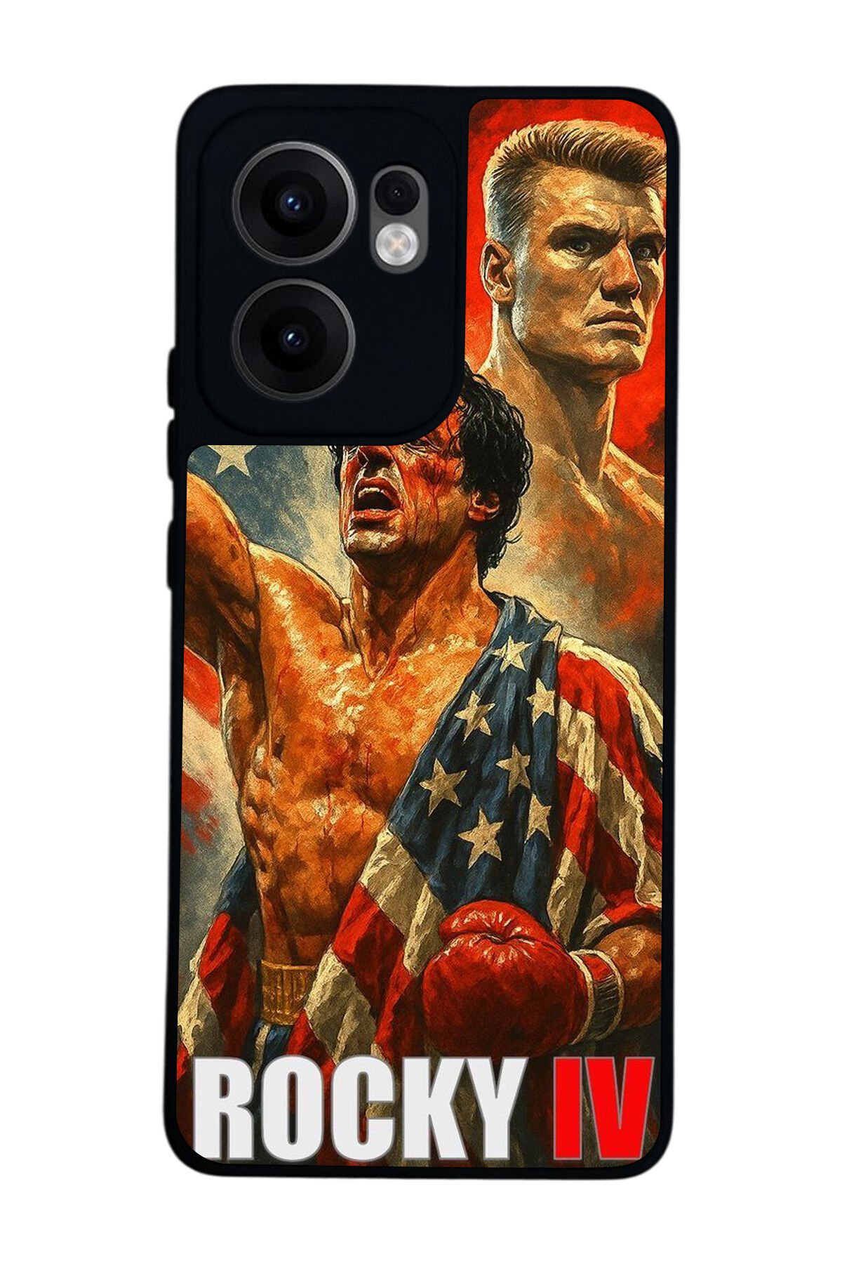 Oppo Reno 13F Uyumlu Rocky Tasarımlı Glossy Premium Kılıf
