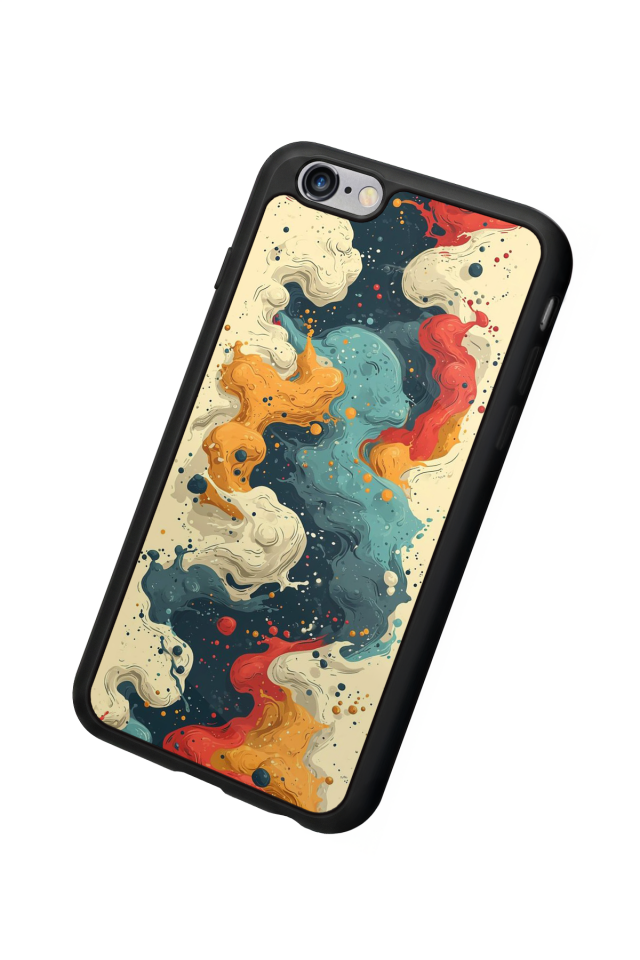 iPhone 6s Plus Uyumlu Abstract Tasarımlı Glossy Premium Kılıf