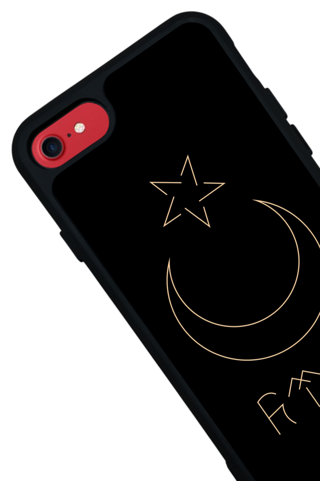 iPhone 7 Uyumlu Bozkurt Tasarımlı Glossy Premium Kılıf