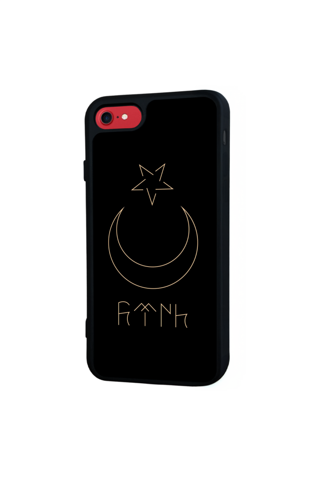 iPhone 7 Uyumlu Bozkurt Tasarımlı Glossy Premium Kılıf