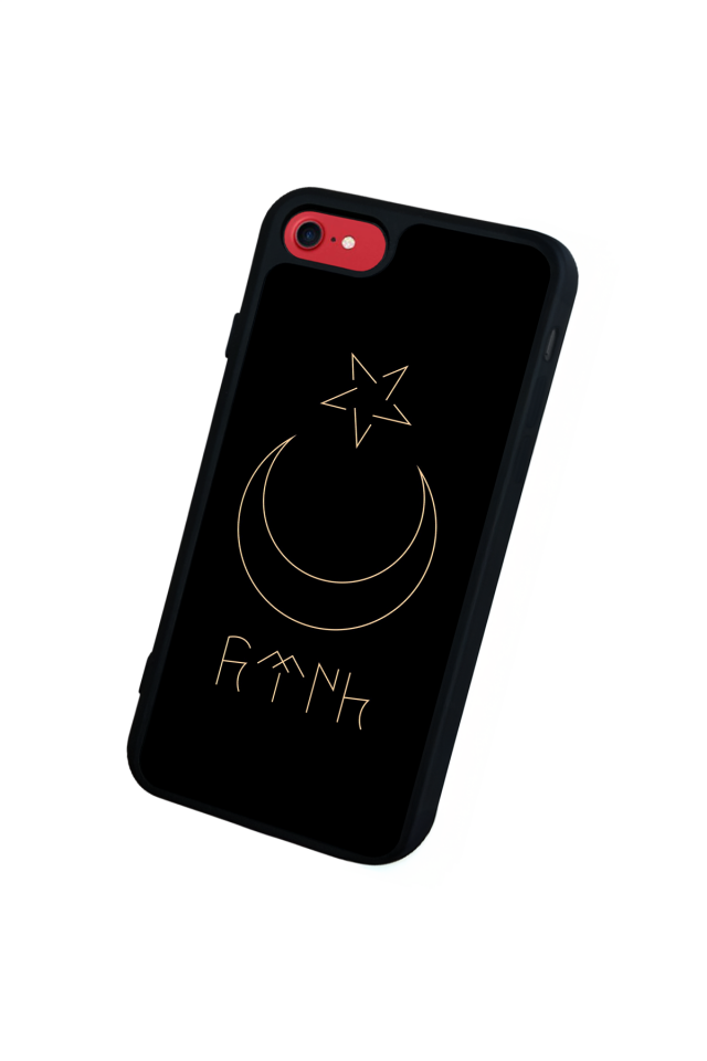 iPhone 7 Uyumlu Bozkurt Tasarımlı Glossy Premium Kılıf