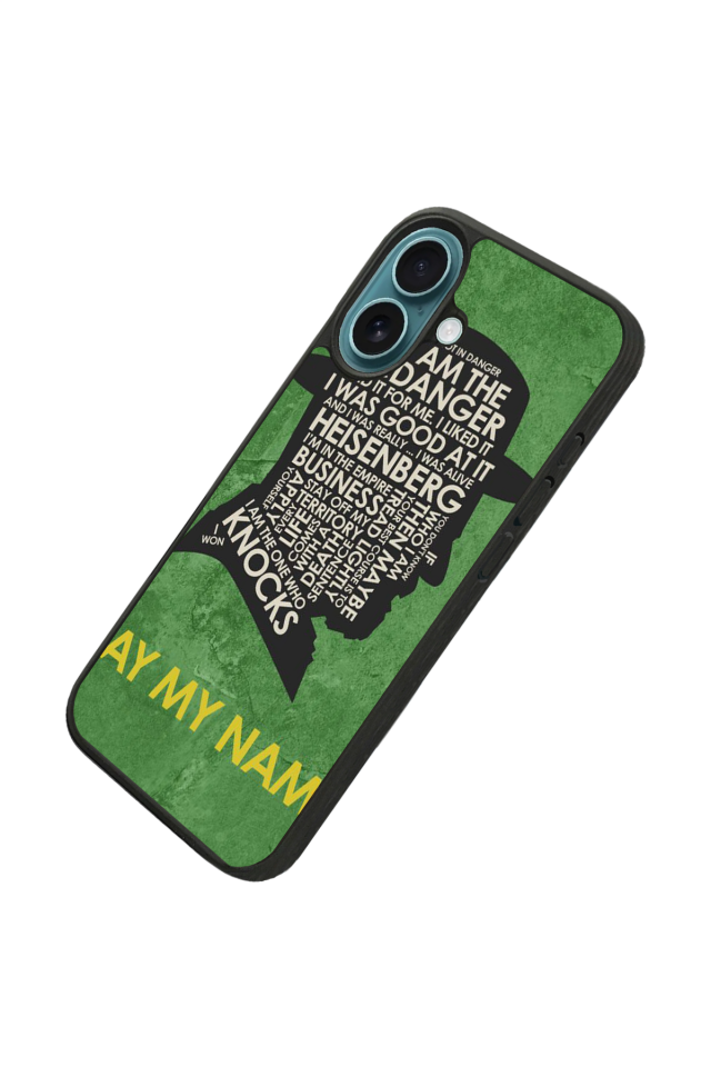 iPhone 16 Plus Uyumlu BreakingBad Tasarımlı Glossy Premium Kılıf