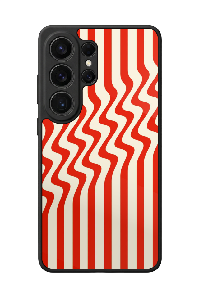 Samsung Galaxy S26 Ultra Uyumlu Çizgi Sanatı Tasarımlı Glossy Premium Kılıf