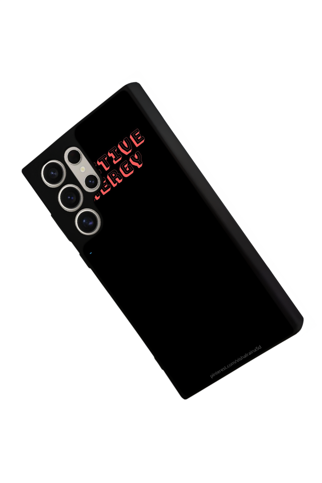 Samsung Galaxy S24 Ultra Uyumlu Energy Tasarımlı Glossy Premium Kılıf