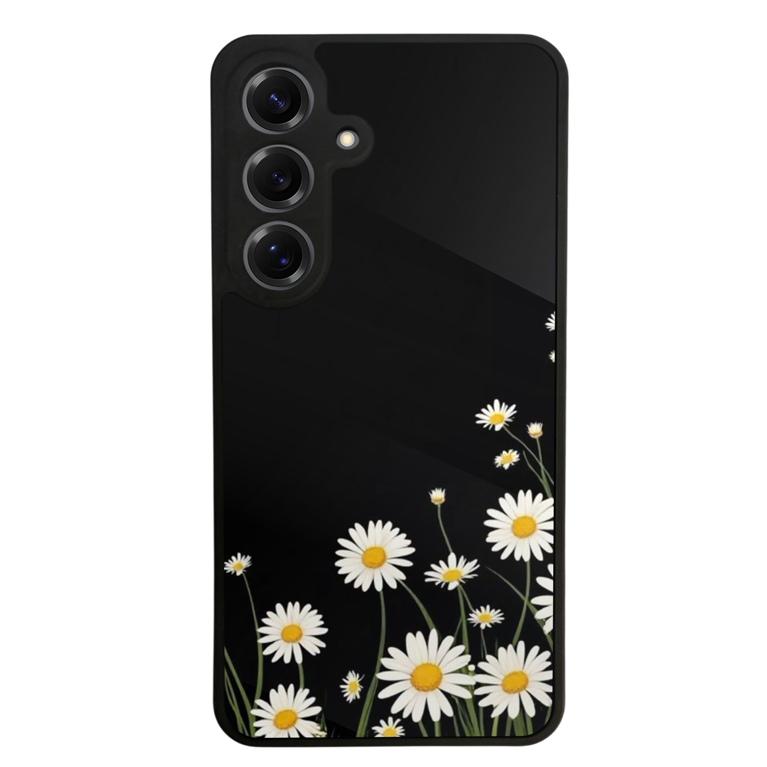 Samsung Galaxy S25 Uyumlu Floral Tasarımlı Glossy Premium Kılıf