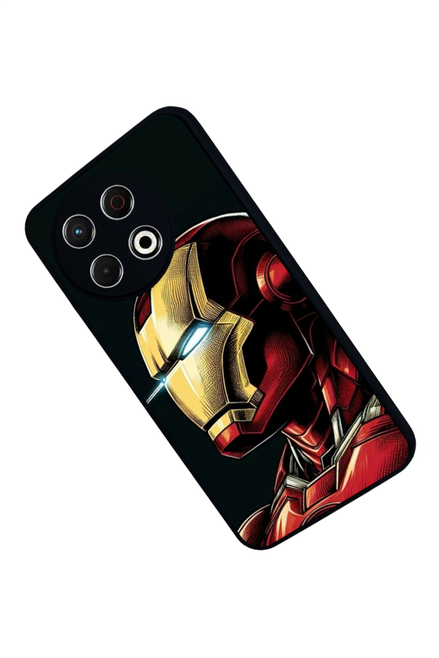 Tecno Spark 30 Pro Uyumlu  Iron Man ( Demir Adam ) Tasarımlı Glossy Premium Kılıf