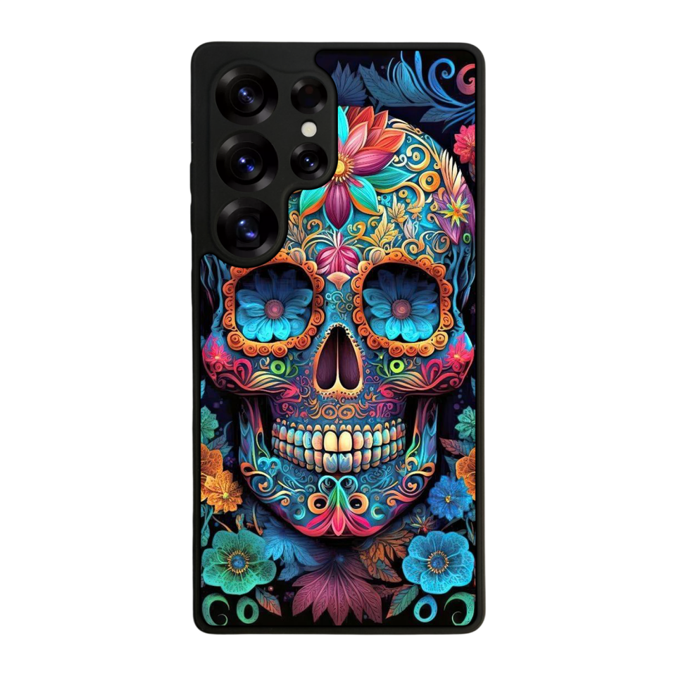 Samsung Galaxy S25 Ultra Uyumlu KuruKafa Tasarımlı Glossy Premium Kılıf