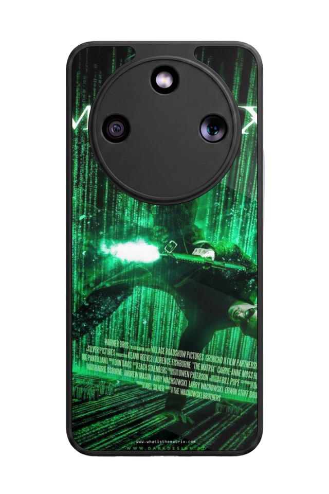 Honor Magic 8 Lite Uyumlu MatriHonor Magic 8 Lite Tasarımlı Glossy Premium Kılıf