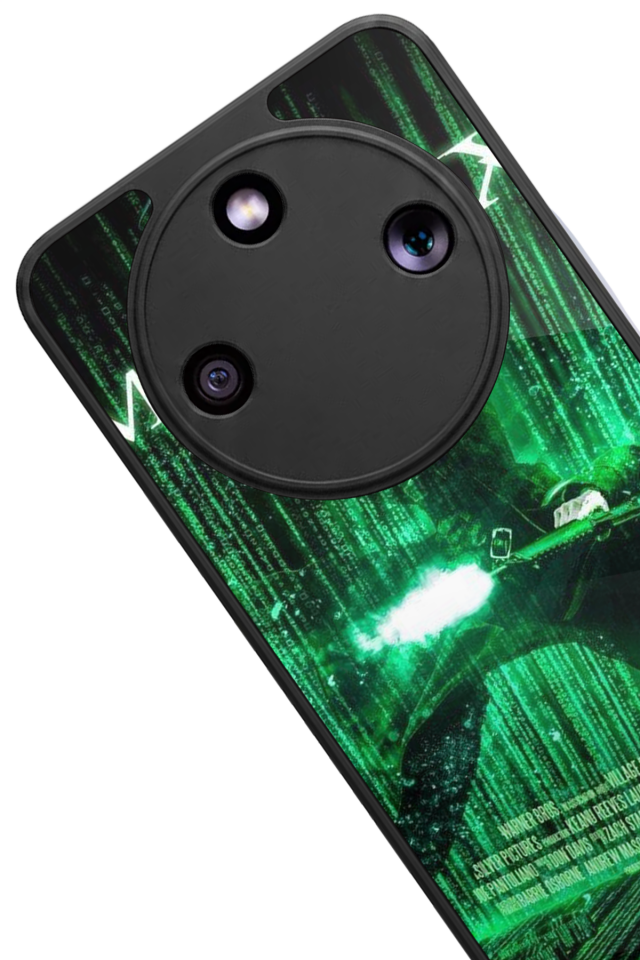 Honor Magic 8 Lite Uyumlu MatriHonor Magic 8 Lite Tasarımlı Glossy Premium Kılıf