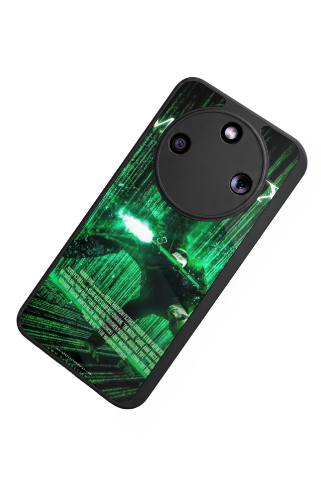 Honor Magic 8 Lite Uyumlu MatriHonor Magic 8 Lite Tasarımlı Glossy Premium Kılıf