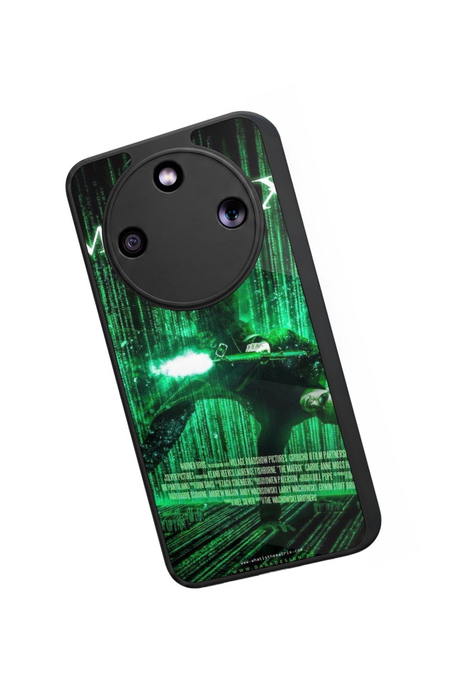Honor Magic 8 Lite Uyumlu MatriHonor Magic 8 Lite Tasarımlı Glossy Premium Kılıf