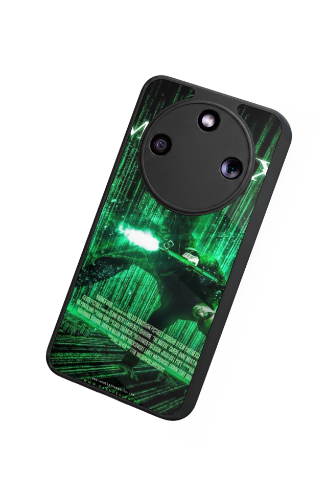Honor Magic 8 Lite Uyumlu MatriHonor Magic 8 Lite Tasarımlı Glossy Premium Kılıf