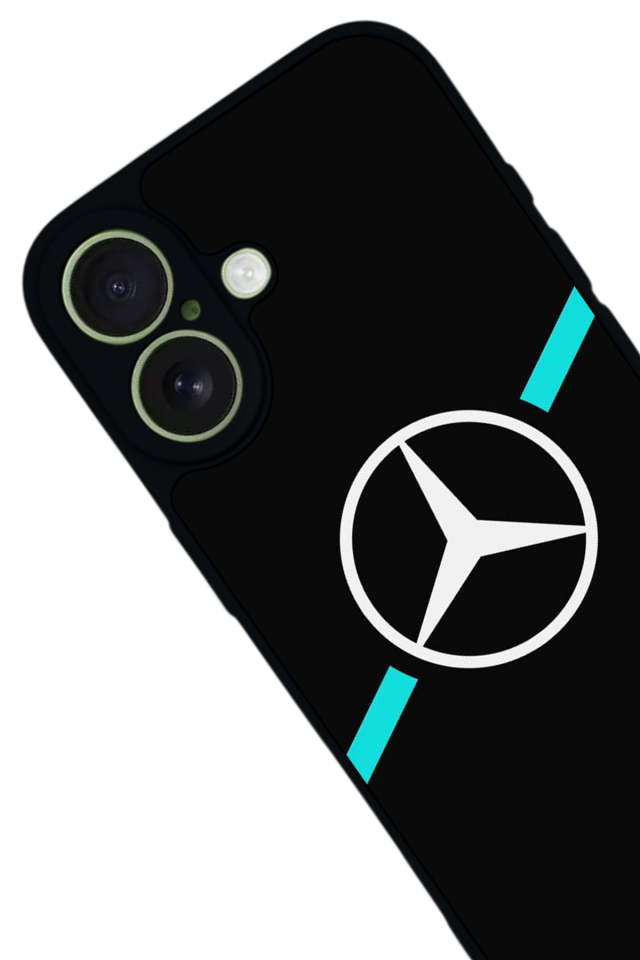 iPhone 17 Uyumlu Mercedes Tasarımlı Glossy Premium Kılıf