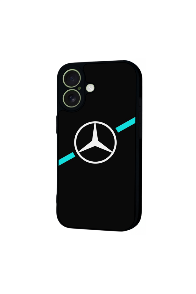 iPhone 17 Uyumlu Mercedes Tasarımlı Glossy Premium Kılıf