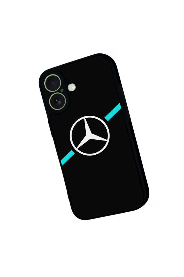 iPhone 17 Uyumlu Mercedes Tasarımlı Glossy Premium Kılıf