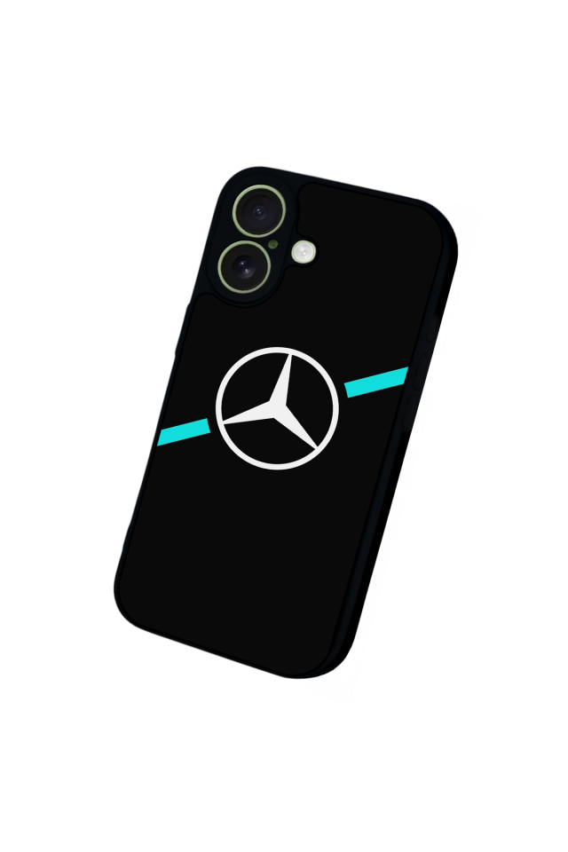 iPhone 17 Uyumlu Mercedes Tasarımlı Glossy Premium Kılıf
