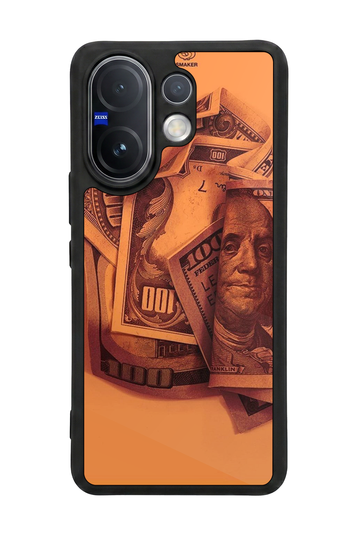 Vivo V60 Uyumlu Money Para Tasarımlı Glossy Premium Kılıf