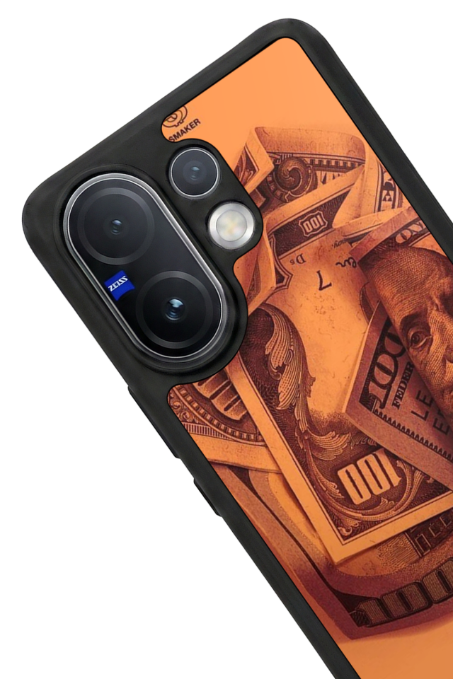 Vivo V60 Uyumlu Money Para Tasarımlı Glossy Premium Kılıf