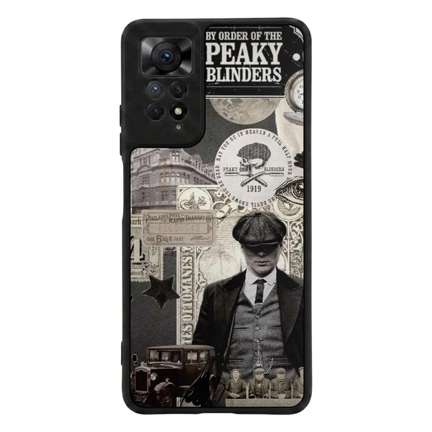 Xiaomi Redmi Note 12 Pro Uyumlu Peaky Blinders Tasarımlı Glossy Premium Kılıf