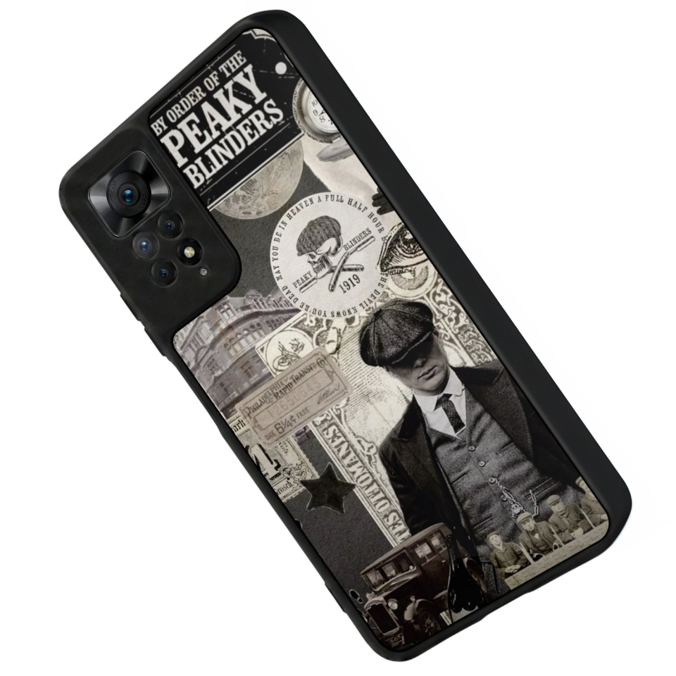 Xiaomi Redmi Note 12 Pro Uyumlu Peaky Blinders Tasarımlı Glossy Premium Kılıf