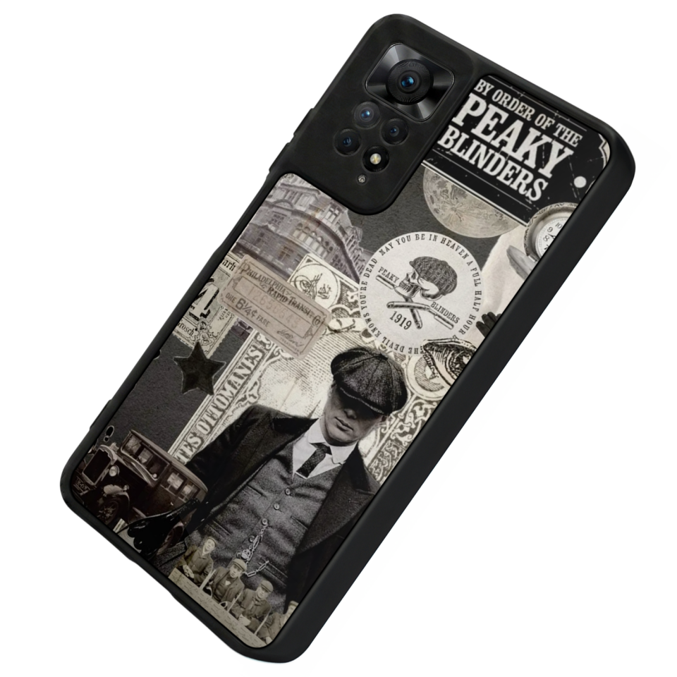 Xiaomi Redmi Note 12 Pro Uyumlu Peaky Blinders Tasarımlı Glossy Premium Kılıf