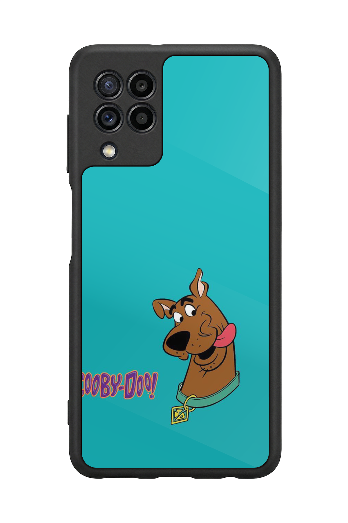 Samsung Galaxy M32 Uyumlu Scooby Doo Tasarımlı Glossy Premium Kılıf