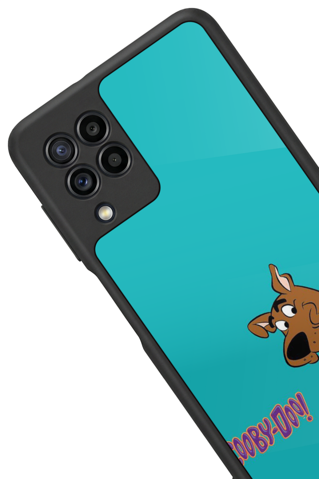 Samsung Galaxy M32 Uyumlu Scooby Doo Tasarımlı Glossy Premium Kılıf