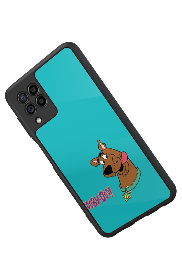 Samsung Galaxy M32 Uyumlu Scooby Doo Tasarımlı Glossy Premium Kılıf