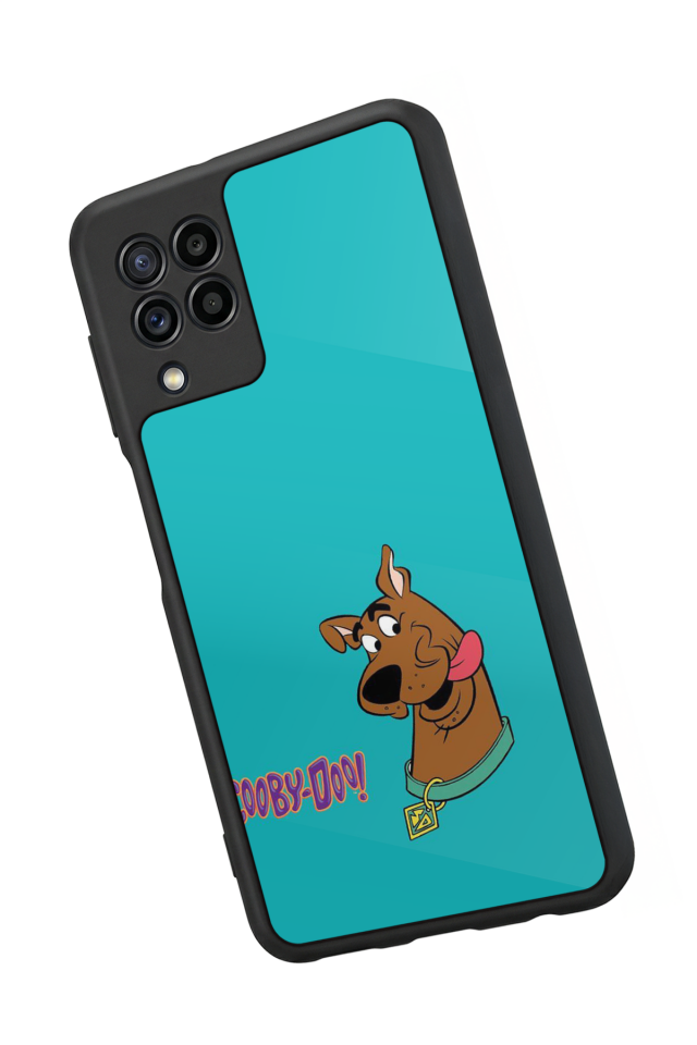 Samsung Galaxy M32 Uyumlu Scooby Doo Tasarımlı Glossy Premium Kılıf