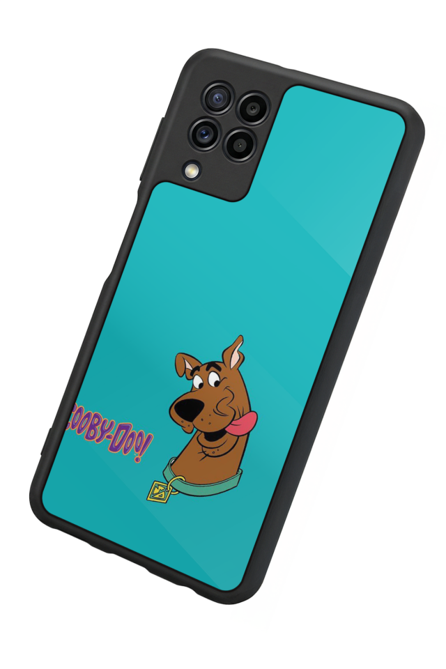 Samsung Galaxy M32 Uyumlu Scooby Doo Tasarımlı Glossy Premium Kılıf