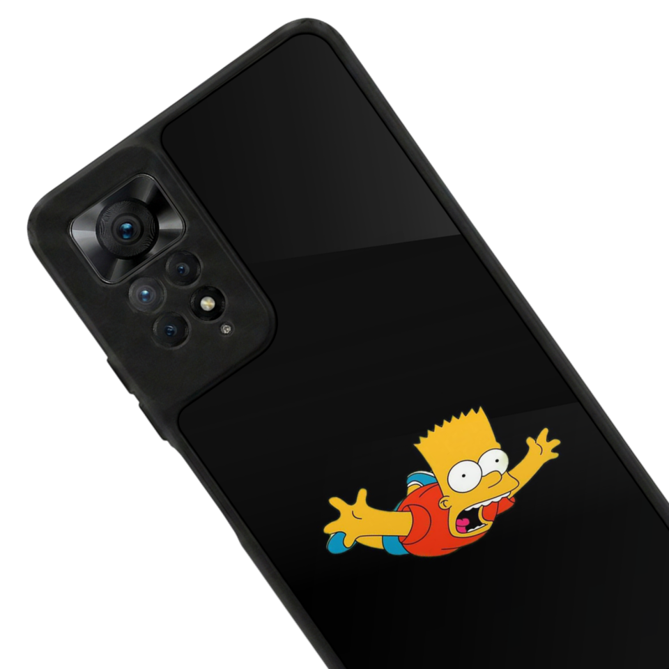 Xiaomi Redmi Note 11 Pro Uyumlu The Simpsons Tasarımlı Glossy Premium Kılıf