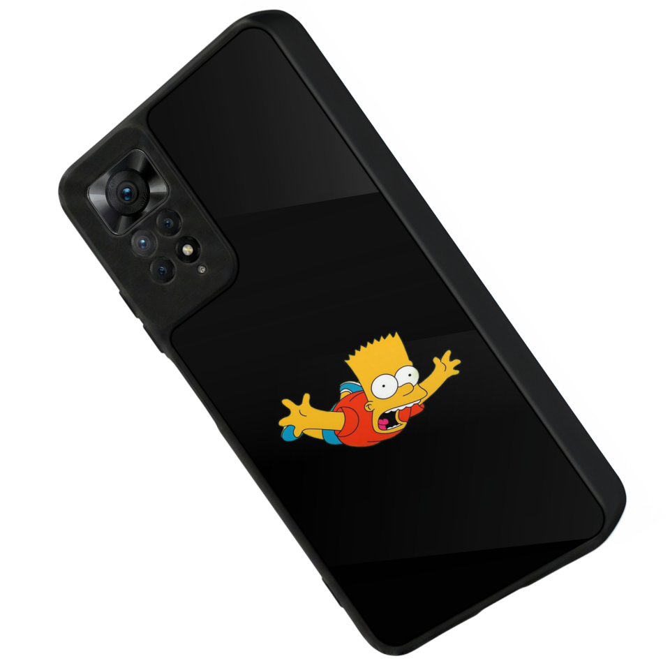 Xiaomi Redmi Note 11 Pro Uyumlu The Simpsons Tasarımlı Glossy Premium Kılıf